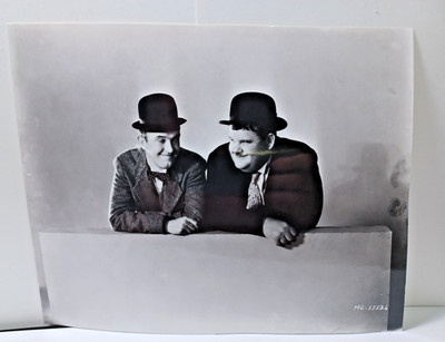 Laurel & Hardy American Comedy Double Act ORG Transparency Negative 8x10 RRP 9
