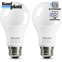 LED Lampe E27 15W Warmweiß 2700K 1350Lm 2Er Pack Energiesparlampe