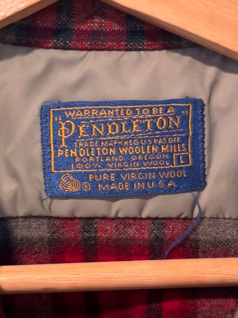 Pendleton Board Shirt Jacket Shacket Red Plaid Wo… - image 6