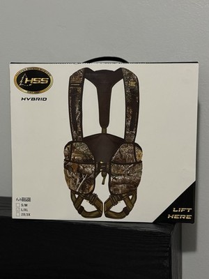 Hunter Safety System HYBRID-R L/XL Camouflage Safety Harness Lightweight