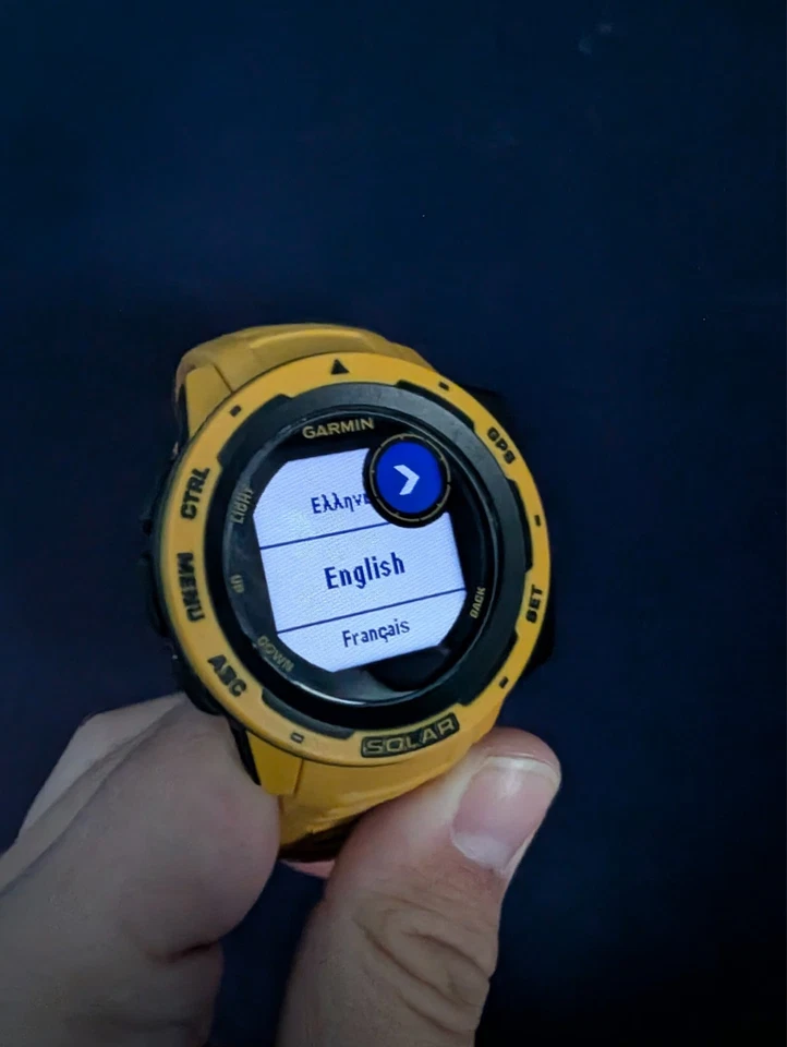 Garmin Instinct Solar - SD Yellow With screen protector - Photo 2/4