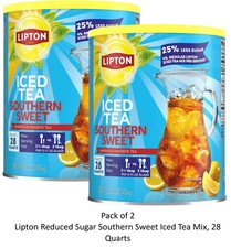 Lipton Reduced Sugar Southern Sweet Iced Tea ...