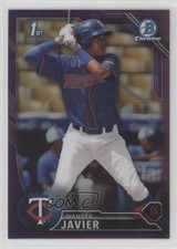 2016 Bowman Chrome Prospects Purple Refractor 81/250 Wander Javier #BCP32 0x3q