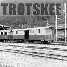 Larger Negative SWITZERLAND BOB Berner Oberalp Bahn Carriage Coach 516 1979