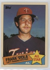 1985 Topps All Star Collector's Edition Tiffany Frank Viola #710 1my2