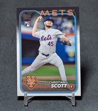 Christian Scott Rookie RC 2024 Topps Japan Edition Baseball Card #119 Mets