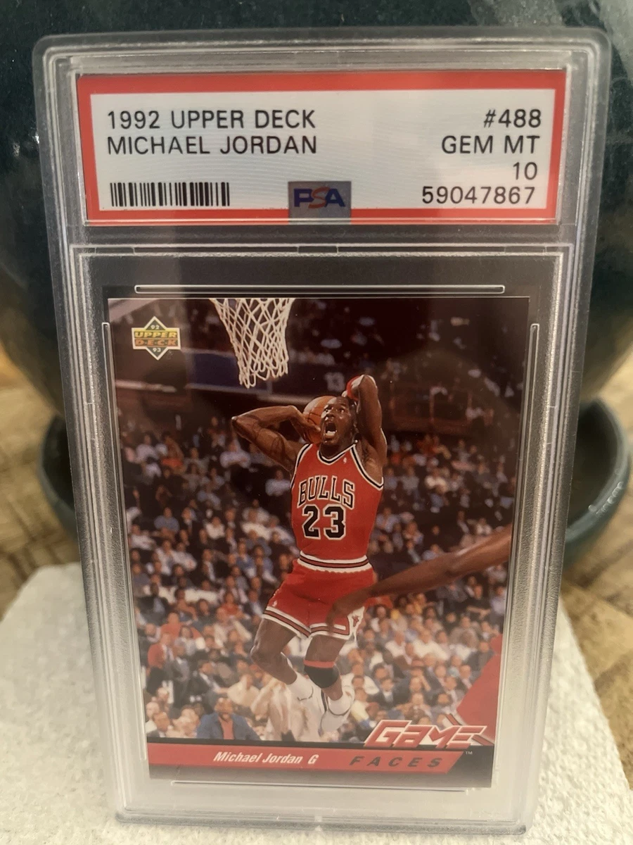 Michael Jordan PSA 10 Graded Basketball Trading Cards for sale | eBay
