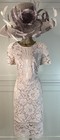 Phase Eight UK 14 Nude/ Blush Fitted Lace Overlay Mother Wedding Races Dress