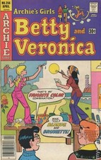 Archie's Girls Betty and Veronica #256 VG 1977 Stock Image Low Grade