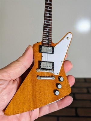 GIBSON Korina Explorer 1:4 Scale Replica Guitar ~Axe Heaven~