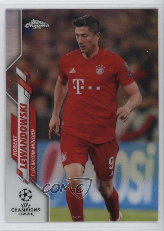 2019-20 Topps Chrome UCL Refractor Robert Lewandowski #73 0i1b