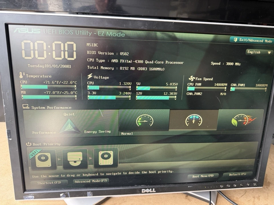 Asus Model M51BC PC Tower AMD FX-4300 3.80GHz 8GB RAM 500GB HDD (No OS) - Image 4 of 4