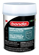 3M Bondo Short Strand Fiberglass Reinforced 0.5 Ounce Pack of 1 , White