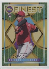 2022 Topps Finest Flashbacks Gold Refractor /50 Hunter Greene #119 14sd