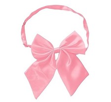 COTIM COYIN Ladies Adjustable Pre-tied Bow Neck Size: 11"-19.7" (28-50 cm) Pink
