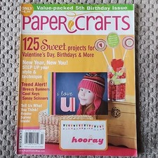 Paper Crafts Magazine January/ February 2009 Back Issue