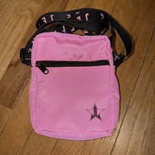 Jeffree Star Baby Pink Crossbody Zipper Sm Bag