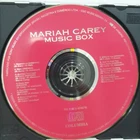 Cd Mariah Carey - Music Box - Original - Made in Brazil - MusicBox Genuine
