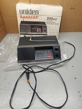 Uniden Bearcat 210XLT 40 Channel Scanning Radio 11 Band -POWERS ON - UNTESTED