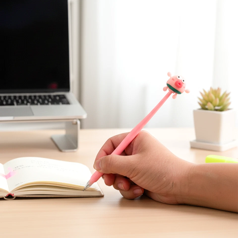 Paquete de 12 bolígrafos de silicona Monster Fruit Wobbly para golosinas de fiesta de cumpleaños bolsa escuela Foto 2 de 4
