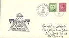 Canada 1948 Philatelic Exhibition 1c & 3c Stamps Mail Cover FDC
