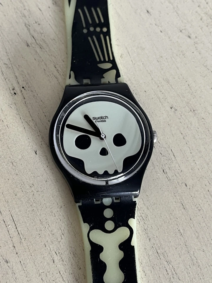 Baron Samedi 007 (Live And Let Die) Swatch Watch VINTAGE - Image 3 of 4