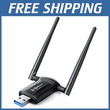 1300Mbps USB WiFi Adapter for Desktop - Dual-Band Antenna