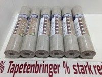 Vliestapete Marburg 6X 34613 (6Rollen) Klinkeroptik Grau 3D Restposten