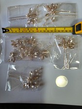 Bridal Hair Accessories Wedding Comb and Pin set