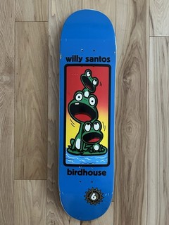 98 Willy Santos Birdhouse Skateboard 3 Frogs Rare