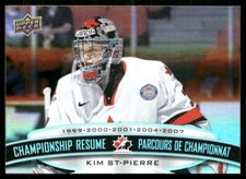 2022-23 Upper Deck Tim Hortons KIM ST PIERRE-