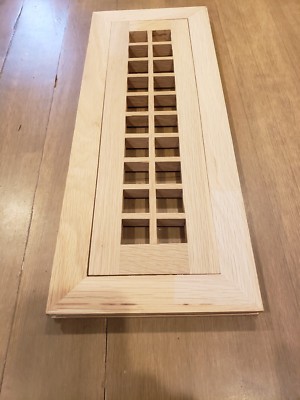  2''x12'' HVAC.  Egg crate style flush mount. 
