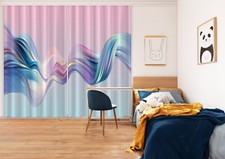 3D Colorful Bright Texture A6240 Photo Curtain Window Blockout Fabric Amy 2024