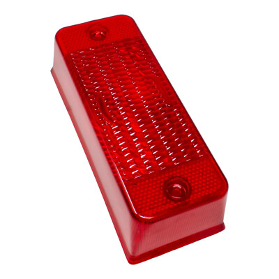 Red Tail Light Lens For Bobcat S650 Skid Steer Loader - Direct Replacement Rear Light Cover