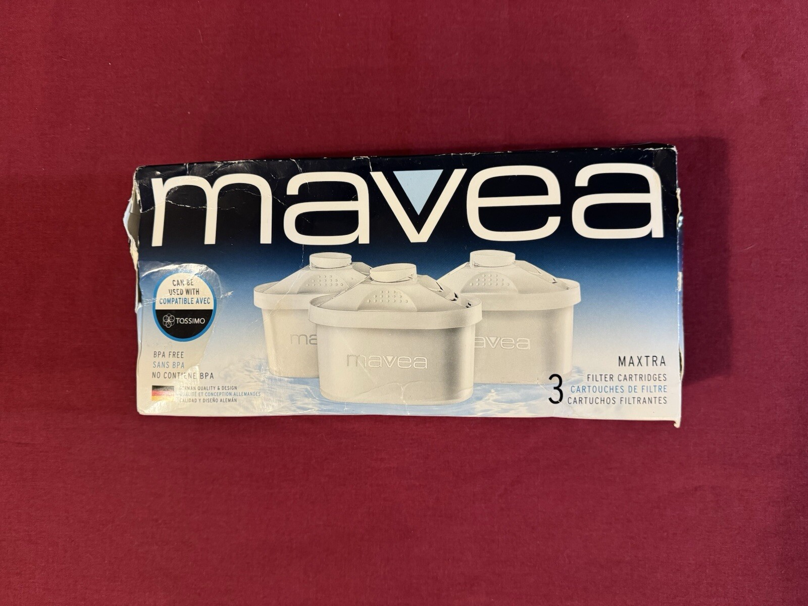 Cartridges Replacement Filters Pack Of 3 Sealed