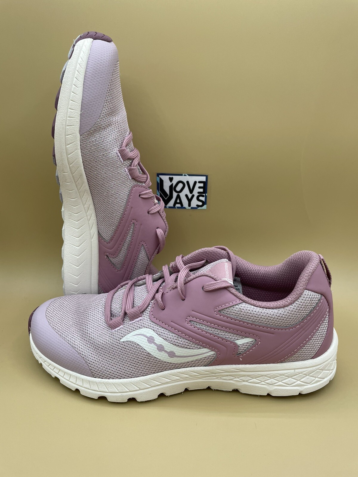 Size 6M Saucony Cohesion Sport Pink GLT GIRLS GRADE SCHOOL RUNNING SHOES No Box!