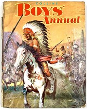BOYS' ANNUAL (Hardback, 1959) COLLINS - Vintage / Retro Children's Annual