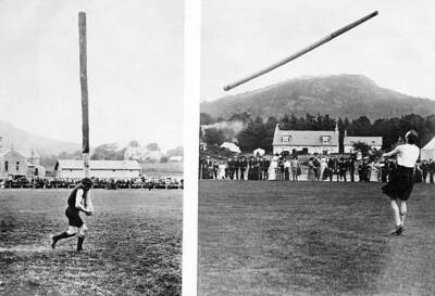 Great Britain Scotland Traditional scottish matches Scotch at T- 1921 Old Photo