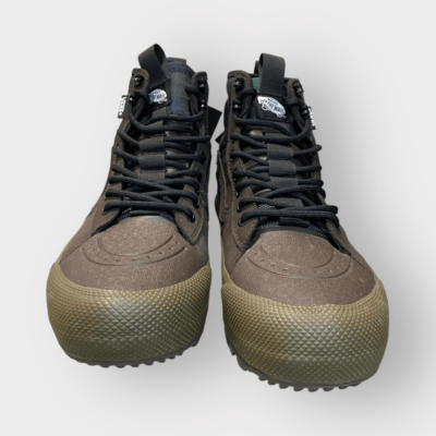 Vans Sk8-Hi Gore-Tex MTE-3 Brown Green Plaid Hiking Shoes Boots Mens size 8 New Vans Sk8-Hi Gore-Tex MTE-3 Brown Green Plaid Hiking Shoes  main image 4