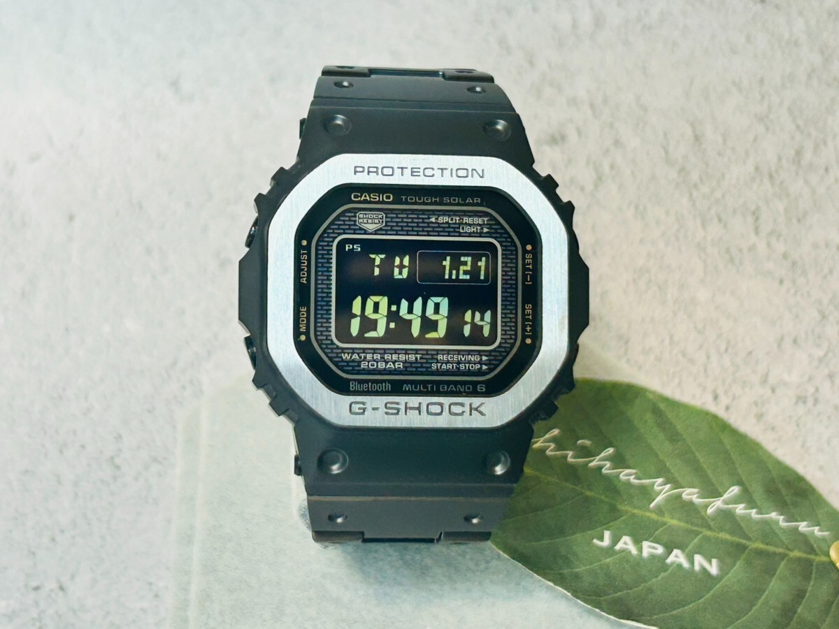 時計 G-SHOCK GMW-B5000MB-1JF Casio G-Shock Full Metal GMW-B5000MB-1JF | Sakurawatches.com