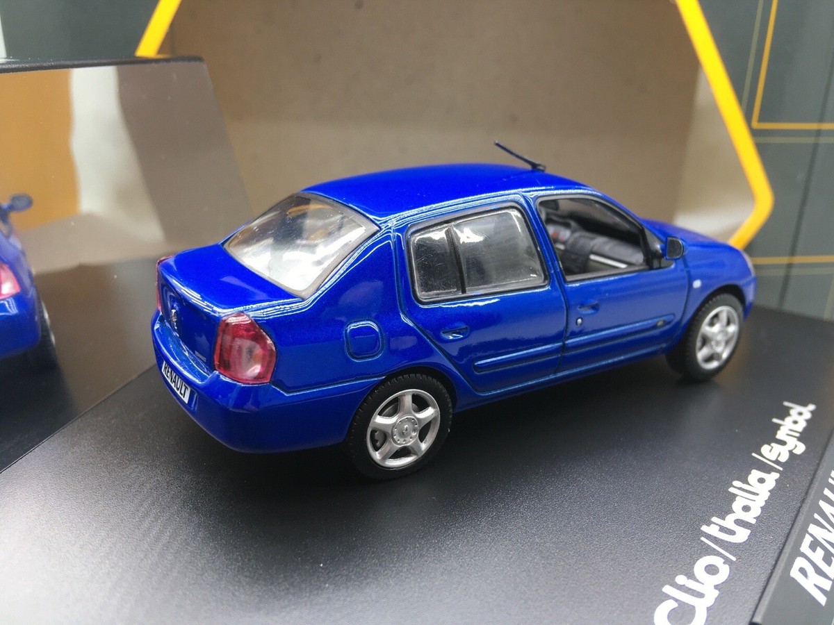 🇺🇦 1:43 Norev RENAULT CLIO 2 SYMBOL Blue 1/43 Thalia | eBay
