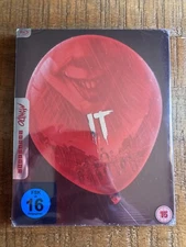 Stephen King's IT w. Mondo Steelbook (Blu-ray, 2017, Import, Region Free) *NEW*
