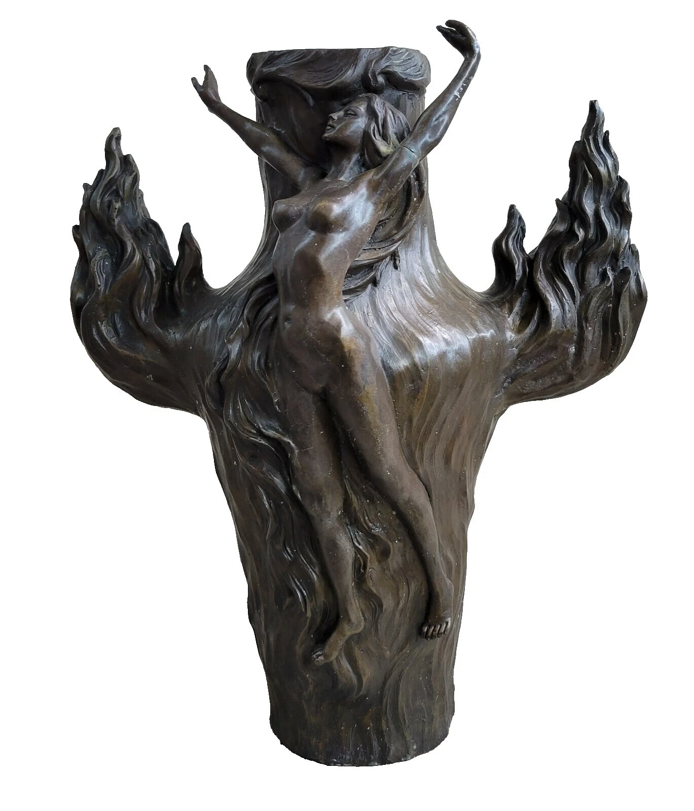 Esculturas artísticas de desnudos de cobre