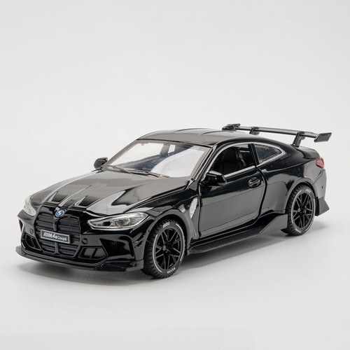 1:32 Scale BMW M4 Coupe Sport Car Diecast Model Toy Car Sound&Light Kids Toy - Picture 11 of 13