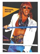 **PLEASE READ ** M4099  Freebird Michael PS Hayes Signed Wrestling Photo w/COA