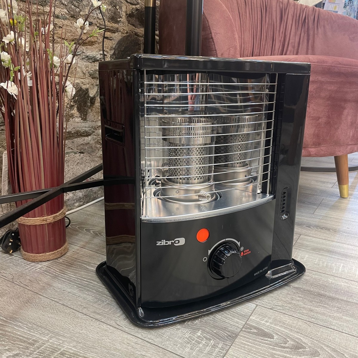 Zibro Paraffin Heater With Free Spare Wick UK