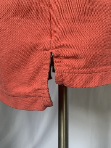 IZOD Mens Knit Polo Shirt Orange, XL - Picture 8 of 12