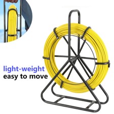 Fiberglas Kabel Rad 100M 6mm Rohr Rodder Glasfaserstab Fischband aus Glasfaser