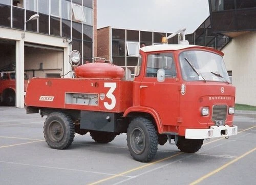 Camion Pompier Hotchkiss PL70 4x4 VIRP 500 - ELIGOR - 1/43 - Photo 4/4