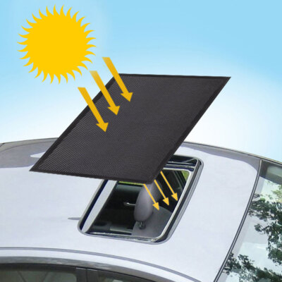 #ad Car Accessories Moonroof Mesh Magnetic Sun Shade Cover Protector Black 95x55cm $23.11